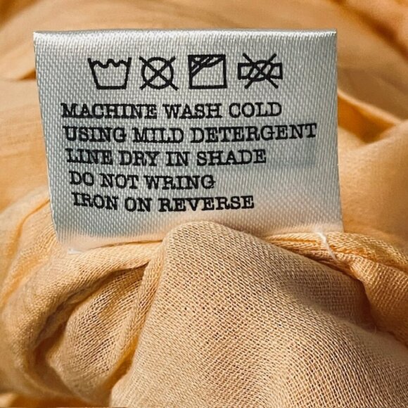 Olivia James The Label Tiered Eyelet Trim Maxi Peasant Dress NWT Size Small - Picture 9 of 10